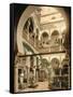 Entrance Hall, Museum of Antiquities, Algiers, Pub. C.1900-null-Framed Stretched Canvas