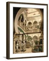 Entrance Hall, Museum of Antiquities, Algiers, Pub. C.1900-null-Framed Giclee Print