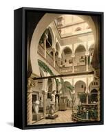 Entrance Hall, Museum of Antiquities, Algiers, Pub. C.1900-null-Framed Stretched Canvas