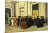 Entrance Hall of Santa Maria Maggiore, Ca 1865-Michele Cammarano-Mounted Giclee Print