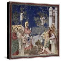 Entrance into Jerusalem-Giotto di Bondone-Stretched Canvas