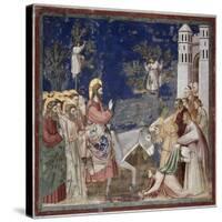 Entrance into Jerusalem-Giotto di Bondone-Stretched Canvas