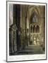 Entrance into Poet's Corner-Augustus Charles Pugin-Mounted Giclee Print