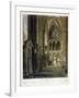 Entrance into Poet's Corner-Augustus Charles Pugin-Framed Giclee Print