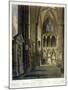 Entrance into Poet's Corner-Augustus Charles Pugin-Mounted Giclee Print