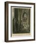 Entrance into Poets Corner, Westminster Abbey, London-Augustus Charles Pugin-Framed Giclee Print