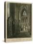 Entrance into Poets Corner, Westminster Abbey, London-Augustus Charles Pugin-Stretched Canvas