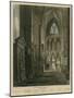 Entrance into Poets Corner, Westminster Abbey, London-Augustus Charles Pugin-Mounted Giclee Print