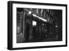 Entrance of a Bal-Musette, Rue De Lappe, Paris, 1931-Ernest Flammarion-Framed Giclee Print