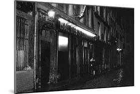 Entrance of a Bal-Musette, Rue De Lappe, Paris, 1931-Ernest Flammarion-Mounted Giclee Print