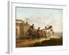 Entrance of a Farm in Russia-Bernard Edouard Swebach-Framed Giclee Print