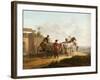 Entrance of a Farm in Russia-Bernard Edouard Swebach-Framed Giclee Print