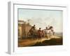 Entrance of a Farm in Russia-Bernard Edouard Swebach-Framed Giclee Print