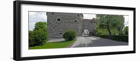 Entrance of a Fortress, Fat Margaret Tower, Tallinn, Estonia-null-Framed Photographic Print