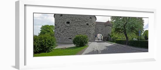 Entrance of a Fortress, Fat Margaret Tower, Tallinn, Estonia-null-Framed Photographic Print