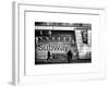 Entrance of a Subway Station in Times Square - Urban Street Scene by Night - Manhattan - New York-Philippe Hugonnard-Framed Art Print