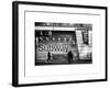 Entrance of a Subway Station in Times Square - Urban Street Scene by Night - Manhattan - New York-Philippe Hugonnard-Framed Art Print