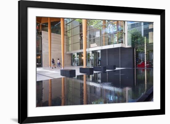 Entrance of Auckland Art Gallery, Auckland, North Island, New Zealand, Pacific-Ian-Framed Photographic Print