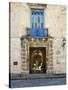 Entrance of Casa Del Conde De Casa Bayona, Now the Museum of Colonial Art, Old Havana, Cuba-John Harden-Stretched Canvas