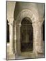 Entrance of Chapter House in Romanesque Cloister of Cathedral of Notre-Dame-null-Mounted Giclee Print