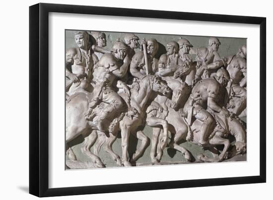 Entrance of Emperor Sigismond, Frieze-Francesco Primaticcio-Framed Photographic Print