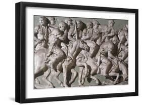 Entrance of Emperor Sigismond, Frieze-Francesco Primaticcio-Framed Photographic Print