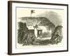 Entrance of Gallery Leading to the Mine, June 1863-null-Framed Giclee Print