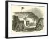 Entrance of Gallery Leading to the Mine, June 1863-null-Framed Giclee Print