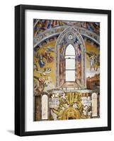 Entrance of Hell and Calling of Elect, from Last Judgment Fresco Cycle, 1499-1504-Luca Signorelli-Framed Giclee Print