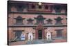 Entrance of Kumari Bahal, Durbar Square, UNESCO World Heritage Site, Kathmandu, Nepal, Asia-Ian Trower-Stretched Canvas