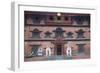 Entrance of Kumari Bahal, Durbar Square, UNESCO World Heritage Site, Kathmandu, Nepal, Asia-Ian Trower-Framed Photographic Print