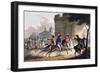 Entrance of Lord Wellington into Salamanca, May 20th 1813' 1815-Matthew Dubourg-Framed Giclee Print