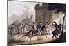 Entrance of Lord Wellington into Salamanca, May 20th 1813' 1815-Matthew Dubourg-Mounted Giclee Print