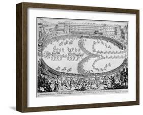 Entrance of Prince of Urbino at festival-Jacques Callot-Framed Giclee Print