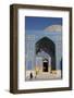 Entrance of Sheikh Lotfollah Mosque, UNESCO World Heritage Site, Isfahan, Iran, Middle East-James Strachan-Framed Photographic Print