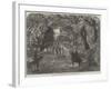 Entrance of Sir William Mansfield into Jacobabad, Scinde-null-Framed Giclee Print