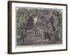 Entrance of Sir William Mansfield into Jacobabad, Scinde-null-Framed Giclee Print