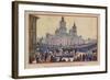 Entrance of the Army into the City of Mexico, 1848-Thomas S. Wagner-Framed Giclee Print