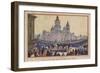 Entrance of the Army into the City of Mexico, 1848-Thomas S. Wagner-Framed Giclee Print