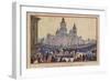 Entrance of the Army into the City of Mexico, 1848-Thomas S. Wagner-Framed Giclee Print