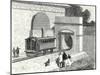 Entrance of the Atmospheric London to Sydenham Railway Established in 1865-null-Mounted Giclee Print