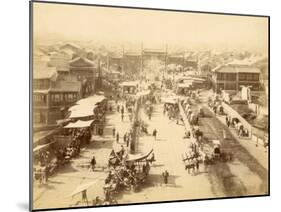 Entrance of the Chinese City of Peking (China)-S^ Yamamoto-Mounted Photographic Print