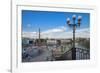 Entrance of the Independence Park, Shymkent, South Region, Kazakhstan, Central Asia, Asia-G&M Therin-Weise-Framed Photographic Print