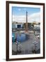 Entrance of the Independence Park, Shymkent, South Region, Kazakhstan, Central Asia, Asia-G&M Therin-Weise-Framed Premium Photographic Print