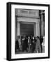 Entrance of the New York Stock Exchange, Jan 21, 1955-null-Framed Photo