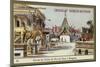 Entrance of the Palace of the King of Siam in Bangkok-null-Mounted Giclee Print