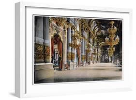 Entrance of the Palais Garnier, Paris, C1900-null-Framed Giclee Print