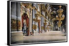 Entrance of the Palais Garnier, Paris, C1900-null-Framed Stretched Canvas