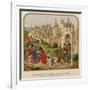 Entrance of the Queen Isabeau of Bavaria into Paris-null-Framed Giclee Print