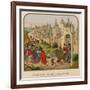 Entrance of the Queen Isabeau of Bavaria into Paris-null-Framed Giclee Print